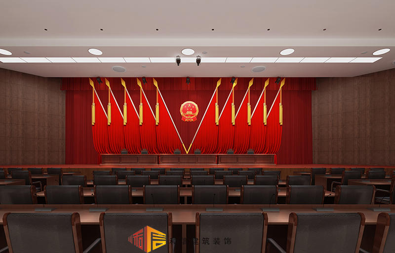 成都法院審判廳設計 成都法院審判廳設計